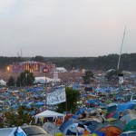 The campgrounds at Przystanek Woodstock (image source)