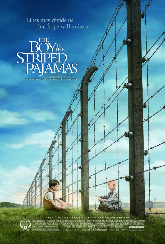 Movie poster for The Boy in the Striped Pyjamas
