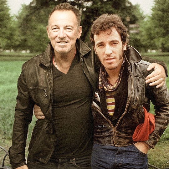 Bruce Springsteen Then & Now